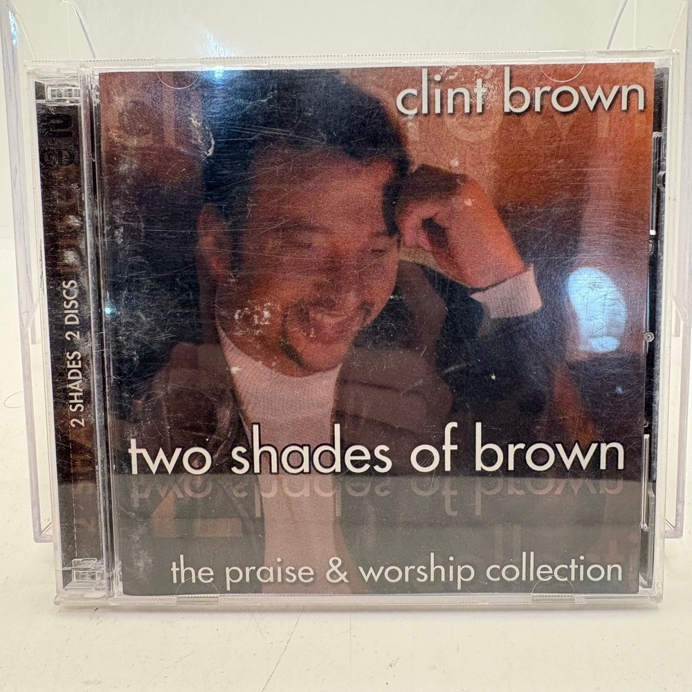 Clint Brown Two Shades of Brown‎ The Praise & Worship Collection 2 CD Set 2001